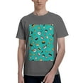 thumbnail image 1 of Bingfone Sushi Men'S Loose Fit Short-Sleeve Pocket T-Shirt, 1 of 7