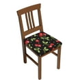 thumbnail image 1 of Bingfone Sweet Red Cherry Restaurant Chair Seat Covers,Removable Washable Chair Covers Protects, 1 of 9