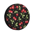 thumbnail image 1 of Bingfone Sweet Red Cherry Spare Tire Cover Weatherproof Universal Wheel Protectors for RV Camper Travel Trailer SUV Truck-14 inch, 1 of 8