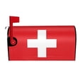 thumbnail image 1 of Bingfone Switzerland Flag Magnetic Mailbox Cover Standard Size For Garden Yard Outdoor Decorations-25.5x21 In, 1 of 7