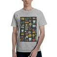 thumbnail image 1 of Bingfone Teeth Men'S Loose Fit Short-Sleeve Pocket T-Shirt, 1 of 7