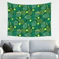 thumbnail image 1 of Bingfone Tennis Rackets and Balls Tapestry Wall Hanging Decor for Living Room Bedroom Dorm Classroom Office Decor 29x37 Inch, 1 of 8