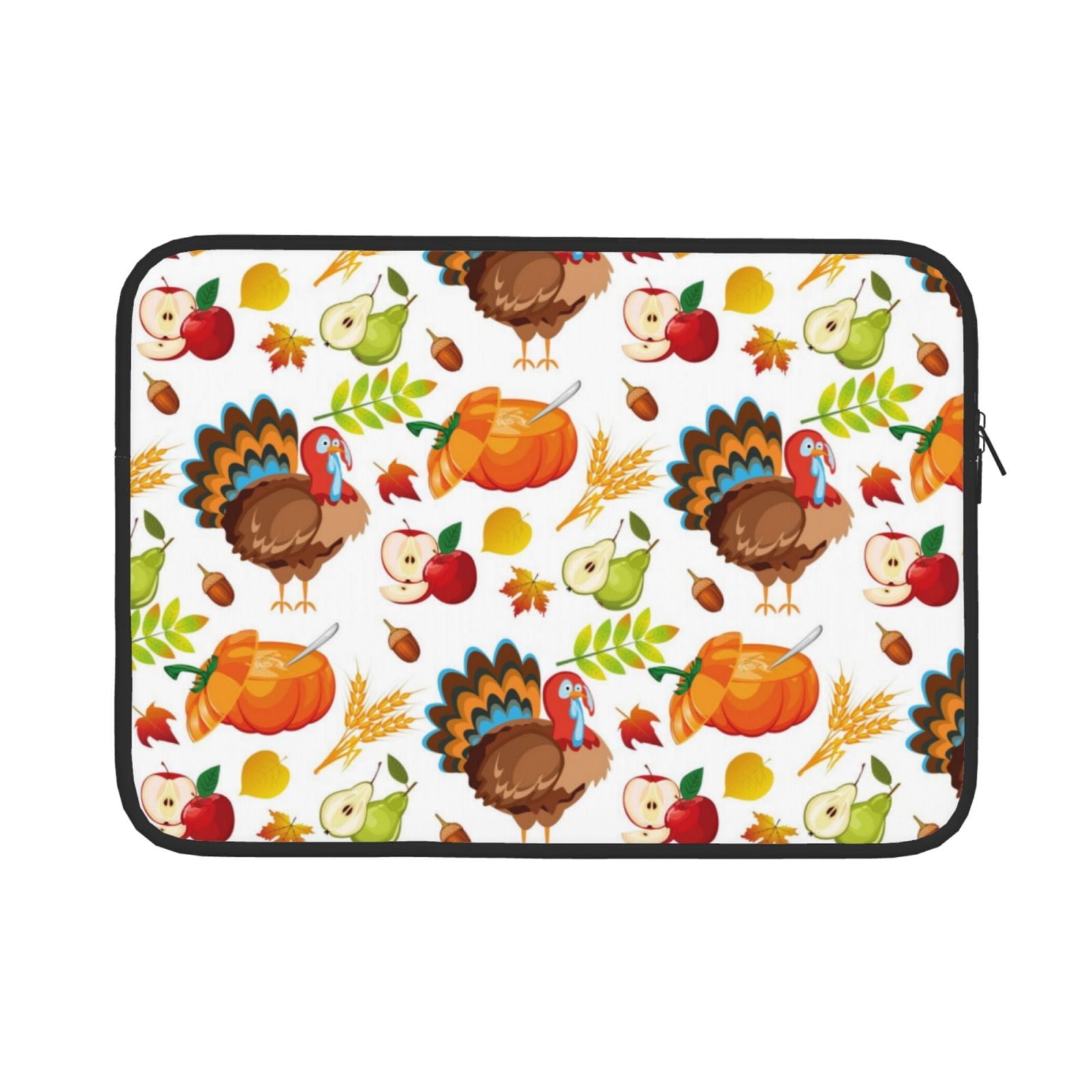 Bingfone Thanksgiving Turkey Laptop Sleeve Case 13 Inch, 360 ...