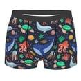 thumbnail image 1 of Bingfone The Underwater World Men's Underwear - Casual Stretch Boxer Briefs-Medium, 1 of 7