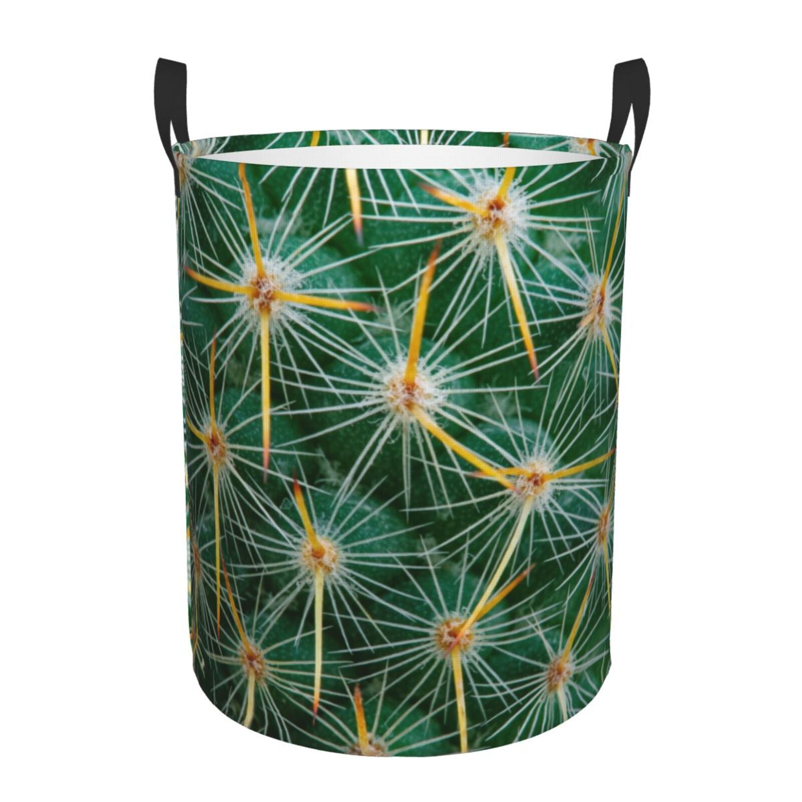 Bingfone Thorns Of Macro Cactus Waterproof Foldable Laundry Hamper