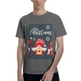 thumbnail image 1 of Bingfone Three Cute Christmas Gnomes Men'S Loose Fit Short-Sleeve Pocket T-Shirt, 1 of 7
