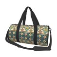 thumbnail image 1 of Bingfone Traditional Tribal Aztec1 Print Gym Duffle Backpack for Men Women,Travel Weekender Carry-On Bags with Detachable Back Pack Straps for Traveling Overnight Climb Sports, 1 of 1