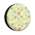 thumbnail image 1 of Bingfone Tree Palms Lemon Spare Tire Cover Weatherproof Universal Wheel Protectors For Rv Camper Travel Trailer Suv Truck-14 Inch, 1 of 9