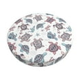 thumbnail image 1 of Bingfone Tribal Style Turtle Padded Round Bar Stool Cover Cushion with Elastic Fabric Round Chair Seat - Tribal Style Turtle, 1 of 7