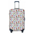 thumbnail image 1 of Bingfone Tulips Flowers Luggage Cover Washable Suitcase Cover Protector Anti-scratch Suitcase cover Fits 18-32 Inch Luggage, 1 of 8