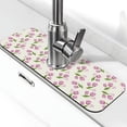 thumbnail image 1 of Bingfone Tulips Flowers Print Splash Guard for Sink Faucet,Super Absorbent Fast Drying Mat Sink-Splash Guard Behind Faucet Drip Catcher for Kitchen,Sink Mat,Dish Drying Mat, 1 of 8