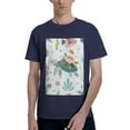 thumbnail image 1 of Bingfone Turtle And Sea Life Men'S Loose Fit Short-Sleeve Pocket T-Shirt, 1 of 7