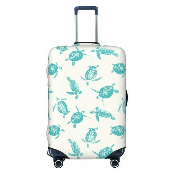 Bingfone Turtle Luggage Cover Washable Suitcase Cover Protector Anti-scratch Suitcase cover Fits 18-32 Inch Luggage