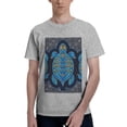 thumbnail image 1 of Bingfone Turtle Men'S Loose Fit Short-Sleeve Pocket T-Shirt, 1 of 7