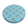 thumbnail image 1 of Bingfone Turtle Padded Round Bar Stool Cover Cushion with Elastic Fabric Round Chair Seat - Turtle, 1 of 7
