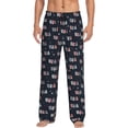 thumbnail image 1 of Bingfone USA Mens All Over Print Sleep Pajama Pants-X-Large, 1 of 1