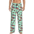 thumbnail image 1 of Bingfone Usa Flag Mens All Over Print Sleep Pajama Pants-XX-Large, 1 of 1