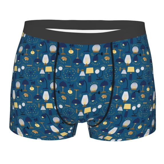 Bingfone Various Lights Men's Underwear - Casual Stretch Boxer Briefs-Medium