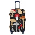 thumbnail image 1 of Bingfone Various Mushrooms Luggage Cover Washable Suitcase Cover Protector Anti-Scratch Suitcase Cover Fits 18-32 Inch Luggage (without luggage), 1 of 9