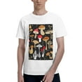 thumbnail image 1 of Bingfone Various Mushrooms Men'S Loose Fit Short-Sleeve Pocket T-Shirt, 1 of 7