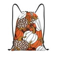 thumbnail image 1 of Bingfone Various Pumpkins Drawstrings Backpacks Bags For Men Women Gym Drawstrings Bag, 1 of 9