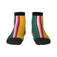 thumbnail image 1 of Bingfone Vertical Stripes Design Patterned Men'S Women'S Casual Cotton Socks, 1 of 9