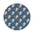thumbnail image 1 of Bingfone Vintage Astronaut Corgi Dog Leather Drinks Coasters with Set of 6,Suitable for Home Kitchen,Coffee Cup Coasters Home Gift, 1 of 9