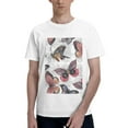 thumbnail image 1 of Bingfone Vintage Butterflies Men'S Loose Fit Short-Sleeve Pocket T-Shirt, 1 of 7