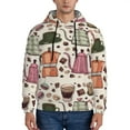 thumbnail image 1 of Bingfone Vintage Coffee Men'S Drawstring Hoodie Long Sleeve Pocket Sweatshirts-Xx-Large, 1 of 9