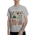 thumbnail image 1 of Bingfone Vintage Coffee Men'S Loose Fit Short-Sleeve Pocket T-Shirt, 1 of 7