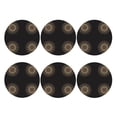 thumbnail image 1 of Bingfone Vintage Colorful Mandala Leather Drinks Coasters with Set of 6,Suitable for Home Kitchen,Coffee Cup Coasters Home Gift, 1 of 7