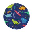thumbnail image 1 of Bingfone Vintage Dinosaurs Leather Drinks Coasters With Set Of 6,Suitable For Home Kitchen,Coffee Cup Coasters Home Gift, 1 of 9