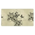 thumbnail image 1 of Bingfone Vintage Floral Large Gaming Mouse Pad,Extended Desk Mousepad With Stitched Edges,Non-Slip Base,29.5 X 16 In, 1 of 9