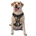 Bingfone Vintage Floral Vase A No Pull Dog Vest Harness for Small