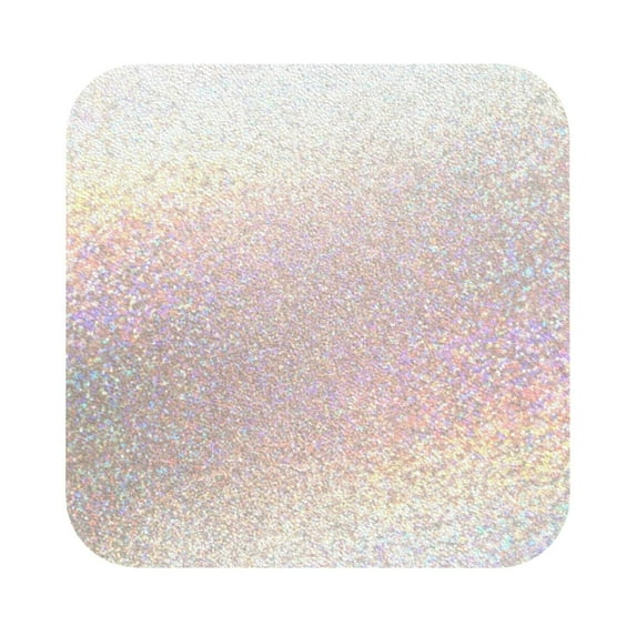 Bingfone Vintage Glitter Light Pearl Leather Drinks Coasters With Set Of 6,Suitable For Home Kitchen,Coffee Cup Coasters Home Gift