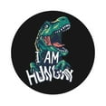 thumbnail image 1 of Bingfone Vintage Hungry Tyrannosaurus Leather Drinks Coasters With Set Of 6,Suitable For Home Kitchen,Coffee Cup Coasters Home Gift, 1 of 9