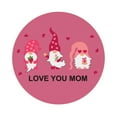 thumbnail image 1 of Bingfone Vintage Love You Mom Leather Drinks Coasters With Set Of 6,Suitable For Home Kitchen,Coffee Cup Coasters Home Gift, 1 of 9