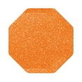 thumbnail image 1 of Bingfone Vintage Orange Glitter2 Leather Drinks Coasters with Set of 6,Suitable for Home Kitchen,Coffee Cup Coasters Home Gift, 1 of 9