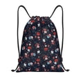 thumbnail image 1 of Bingfone Vintage Rose Drawstrings Backpacks Bags for Men Women Gym Drawstrings Bag-Small, 1 of 8