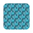 thumbnail image 1 of Bingfone Vintage Seahorse Leather Drinks Coasters with Set of 6,Suitable for Home Kitchen,Coffee Cup Coasters Home Gift, 1 of 9