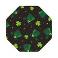 thumbnail image 1 of Bingfone Vintage St. Patrick'S Day8 Leather Drinks Coasters With Set Of 6,Suitable For Home Kitchen,Coffee Cup Coasters Home Gift, 1 of 9