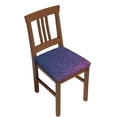 thumbnail image 1 of Bingfone Violet Glitter Restaurant Chair Seat Covers,Removable Washable Chair Covers Protects, 1 of 8