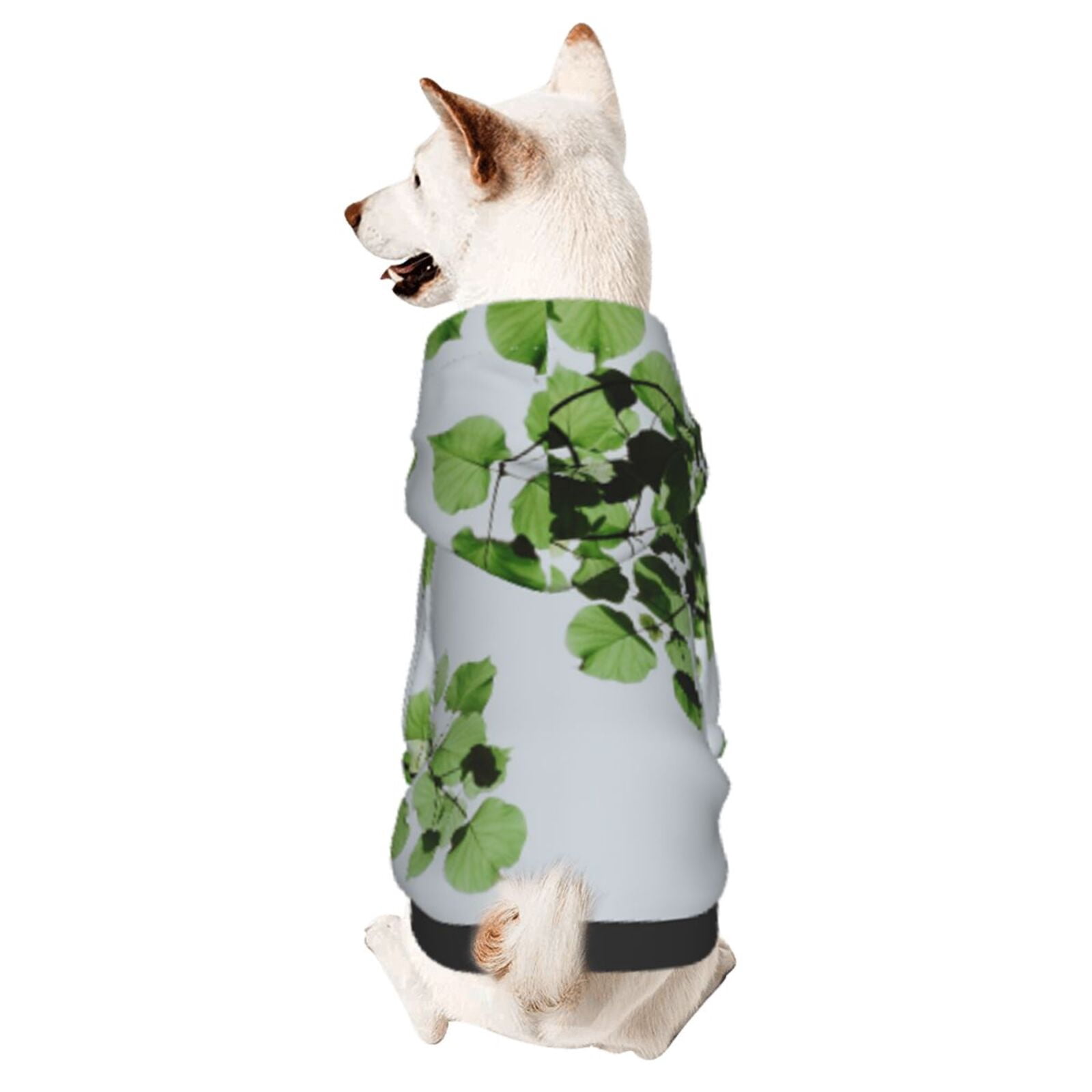 Mini Member Verdant Grace – Spring Green Pet Hoodie with Hat