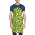 thumbnail image 1 of Bingfone Watercolor Kiwi Fruits Summer Apron Gifts For Men, Women Professional Grade Chef Apron for Kitchen,BBQ & Grill, 1 of 8