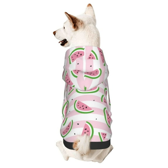 Bingfone Watermelon Dog Clothes Hoodie, Pet Winter Coat,Puppy Sweatshirts for Small Dogs Boy Girl,Suitable for All Breeds-Medium