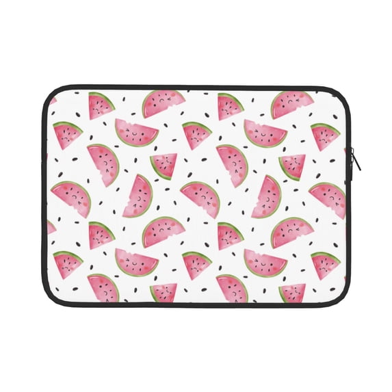Bingfone Watermelon Laptop Sleeve Case 15 inch , 360° Protective Computer Carrying Bag