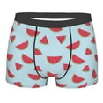 thumbnail image 1 of Bingfone Watermelon Men's Underwear - Casual Stretch Boxer Briefs-Large, 1 of 7