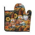 thumbnail image 1 of Bingfone Welcom Fall Print Oven Mitts Pot Holders Set 2 PCS for Kitchen for Cooking Grilling Baking BBQ Pot Holders Cook Essentials, 1 of 7