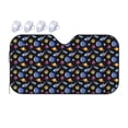 thumbnail image 1 of Bingfone Whales In Space Car Windshield Sunshade,Sun Foldable Sun Shield Sun Visor for Car - Medium, 1 of 8