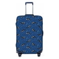 thumbnail image 1 of Bingfone Whales Swim Luggage Cover Washable Suitcase Cover Protector Anti-scratch Suitcase cover Fits 18-32 Inch Luggage (No luggage included), 1 of 8